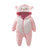 秋冬季加厚夹棉连帽包脚保暖造型毛毛哈衣婴童服装0-2岁穿 DH0801(90 粉色)第4张高清大图