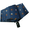 雷孟特雨伞太阳伞防晒防紫外线折叠手动晴雨伞晴雨两用三折小熊款(绿色)
