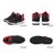 NIKE耐克乔丹AIR Jordan 23 AJ23黑红 男士中帮运动休闲篮球鞋跑步鞋AR1000-006(黑红 45)第3张高清大图