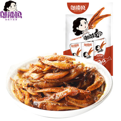 湖南特产邬辣妈花椒小鱼仔50g袋装