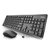米徒C100SE无线鼠标键盘套装 超薄静音巧克力键鼠套件 节能带显示灯(黑色)第5张高清大图