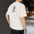 短袖T恤男士2021新款夏季纯棉体恤韩版潮流ins冰丝休闲半袖上衣服(白色 XL)第2张高清大图