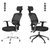 永岩钢木  旋转式网布办公椅 电脑椅 YY-0165(默认 默认)第2张高清大图