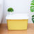 禧天龙 Citylong   24L碟彩塑料储物箱儿童玩具整理箱衣物收纳箱1个装(黄色)第2张高清大图