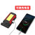 苏识 K011-A红色 10W折叠USB充电磁吸COB强光3.7V手电筒6500（计价单位：个）红色第5张高清大图