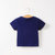 棉果果夏季男童短袖t恤纯棉宝宝上衣儿童半袖体恤小孩衣服潮(80 蓝色)第3张高清大图