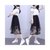 茵椒裙子连衣裙2021新款夏女装短袖裙子仙女超仙森系雪纺连衣裙一(白色 XL)第4张高清大图