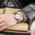 天梭男表（TISSOT）瑞士手表 经典心意系列简洁时尚石英防水钢带男表T52.1.481.31白钢白面条丁(银盘钢带)第5张高清大图