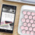 洛斐 DOT圆点蓝牙机械键盘 MAC办公笔记本无线手机键盘 iPad苹果键盘 青轴平板键盘(粉色)第5张高清大图