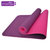 爱玛莎tpe双色瑜伽垫女加宽加厚初学者瑜珈毯加长防滑专业运动健身垫子(紫粉 TPE)第4张高清大图