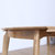 恒兴达 白橡木纯实木圆桌 跳台方桌 北欧简约风全实木餐桌餐台饭桌(原木色 1.35米单桌+6椅)第5张高清大图