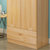 江曼简约现代实木双门单门木质成人儿童衣柜 松木2门卧室储物柜经济型(默认 默认)第4张高清大图