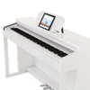 The ONE 2018版 智能钢琴 数码电钢琴 88键重锤 逐级配重 立式电子钢琴 白色
