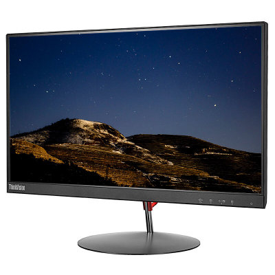 联想（ThinkVision）X22 21.5英寸纤薄窄边框 高清分辨率全金属支架IPS屏电脑显示器（HDMI/VGA）