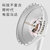 韩国大宇（DAEWOO）空气循环扇-C20/21/30/31 电风扇家用风扇多功能涡轮办公室台式母婴台扇空气循环扇(循环扇机械-C30 白色)第3张高清大图