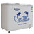 澳柯玛(AUCMA)BCD-257CN 257升商用家用冰柜 卧式双温双室 大冷冻小冷藏冰柜 双门冰柜(白色)第3张高清大图