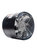 圆筒管道排气扇家用厨房排风扇超强力抽风机圆形厕所卫生间换气扇(凌霆8寸圆黑色+1.5米管子+卡箍)第5张高清大图