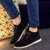 洛尚LSF32 春夏季新款英伦潮流运动鞋男士潮鞋低帮系带休闲鞋(黑色)第4张高清大图