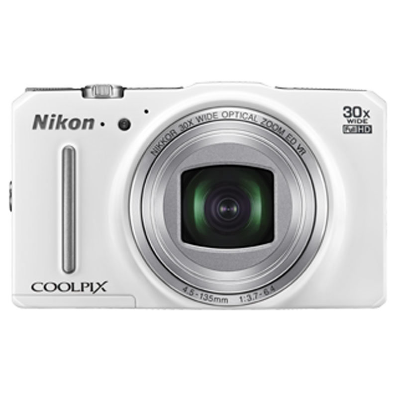 尼康(nikon)coolpix s9700s 数码相机 1600万 30倍光学变焦(白色 特惠