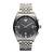 阿玛尼(ARMANI)手表灰色皮带圆形钢表盘日历双时针石英男士腕表AR0366(AR0369)第5张高清大图