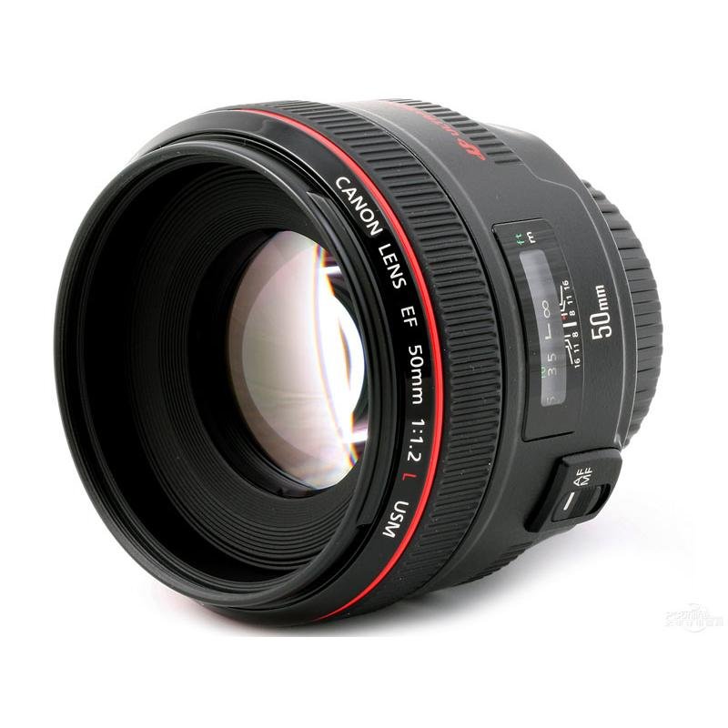 佳能canonef50mmf12lusm标准定焦镜头