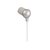 JVC Marshmallow HA-FX30-B入耳式 舒适泡沫海绵耳机（银色）（12mm强化钕磁铁驱动单元 1.2m彩色软线及兼容iPhone镀金插头）第2张高清大图