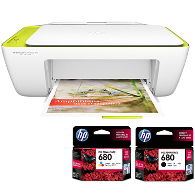 惠普（HP）DeskJet 2138 惠省系列彩色喷墨打印一体机 （打印 扫描 复印）