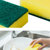 JM【超实惠】厨房洗碗洗锅方形清洁海绵擦(图片色 5条装)第5张高清大图