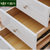 卡富丹家具 实木衣柜 欧式衣柜木质 卧室家具柜子6门简约衣柜G908(白色 2门)第2张高清大图