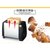 全自动不锈钢多士炉烤面包机家用2片迷你吐司机自动弹起早餐机(买一送三防尘盖黄油刀面包夹)第5张高清大图