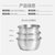 家用切碎器料理机淘米沥水篮不锈钢盆筛碗盆套装(NOKA-20437 默认)第3张高清大图
