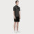 美国HOTSUIT男夏季运动短袖polo衫BLACK LABEL翻领修身透气5728008(炭黑 XL)第4张高清大图