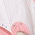 秋冬季新生儿衣服婴儿秋装纯棉连体衣男女宝宝加厚爬服(粉红色 90cm)第5张高清大图
