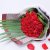 爱*鲜花速递33朵红玫瑰生日节日送花花束北京杭州广州鲜花快递(33枝)第2张高清大图