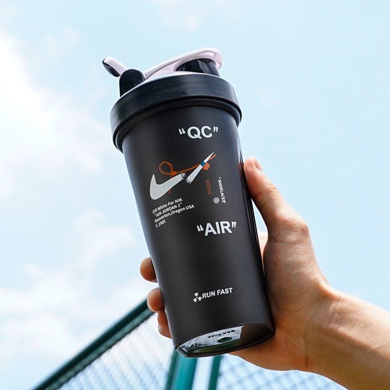 健身房水杯塑料杯运动便携随手户外男学生旅行大容量号壶防摔杯子限时