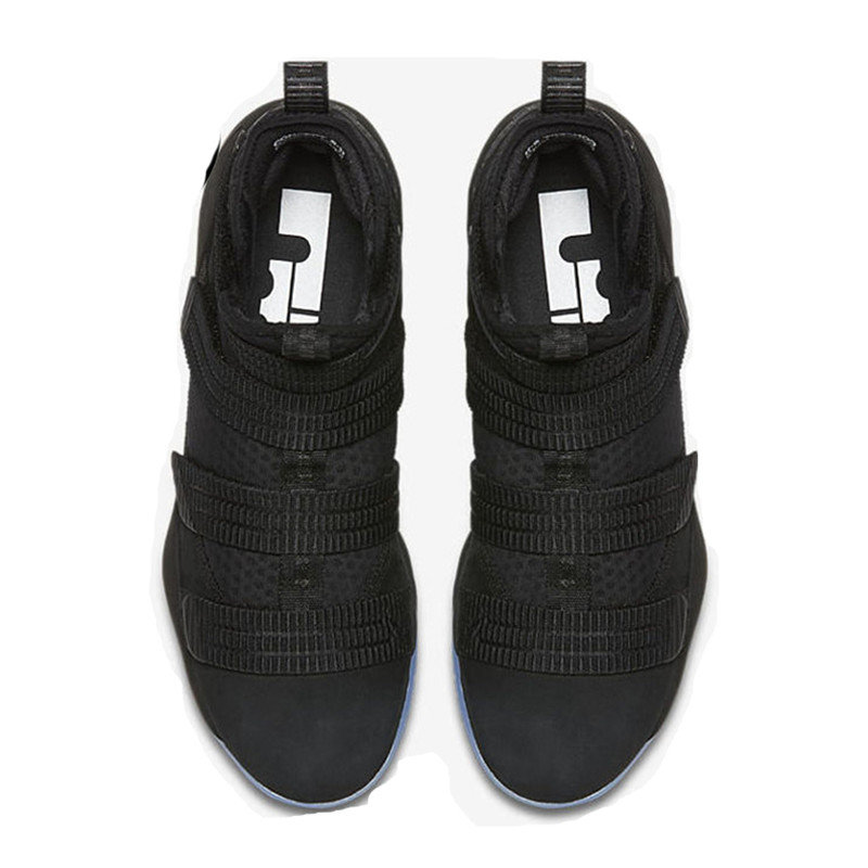 耐克詹姆斯士兵11篮球鞋lebronsoldier战士11银子弹白金男战靴