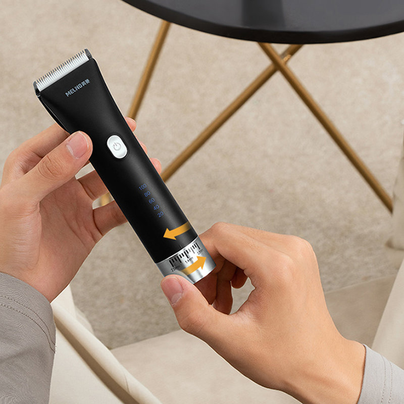 美菱电动理发器低噪音宝宝用电推剪剃头电推子家用剪头发造型器白色