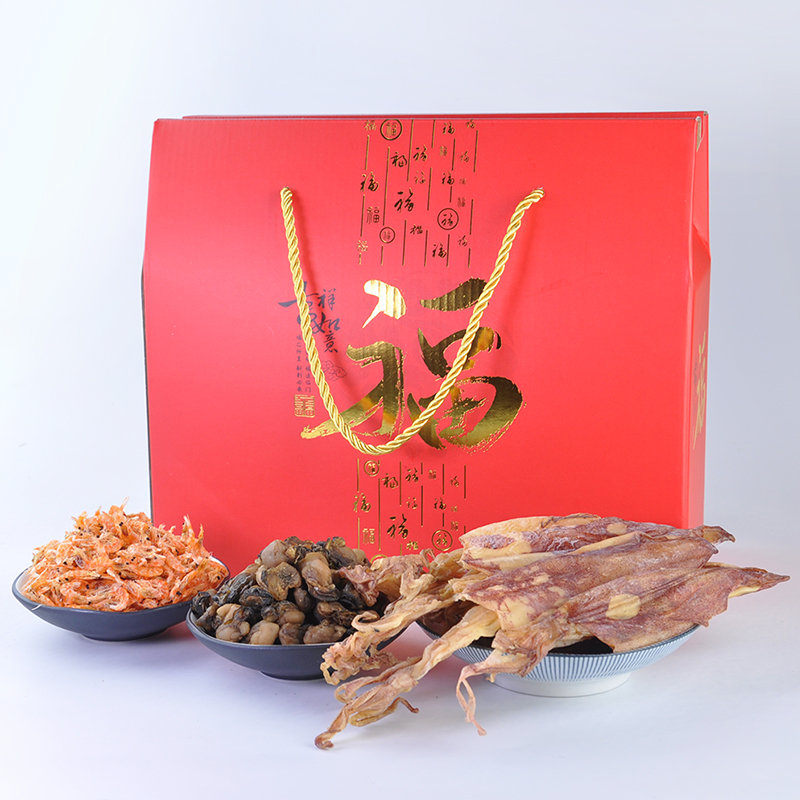 走亲戚礼品福建特产海产干货 家庭聚会装礼盒版