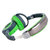 美国潮牌（Aerial 7） Phoenix系列潮流耳机头戴式耳机（绿色）（采用钢筋框架,可调式头带,毛绒耳垫,旋转耳环,以及一个出色的高品质的扬声器）第4张高清大图
