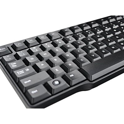 PS2接口键盘推荐：罗技K100经典键盘（黑色）