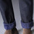 【加绒加厚】冬款纹理后袋精致绣花微弹修身直筒牛仔裤(蓝色 34)第3张高清大图