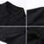 真丝显瘦连衣裙(黑色 160/84A)第3张高清大图