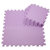 明德纯色PE宝宝拼图地垫塑料泡沫地板垫子30*30防滑环保9片/包(紫色 30*1.0cm  9片)第2张高清大图