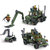 军事拼装积木玩具野战部队战舰变形导弹飞机男孩6-12岁(84040)第4张高清大图