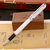 毕加索（PIMIO）签字笔609纯黑丽雅宝珠笔商务4色水笔礼盒(白宝)第2张高清大图