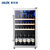 奥克斯(AUX)家用迷你单门欧式酒柜冷柜冰吧冷藏柜玻璃展示柜恒温小酒柜 JC-50(黑胆 奥克斯130升（风冷+恒温+蓝灯）)第5张高清大图