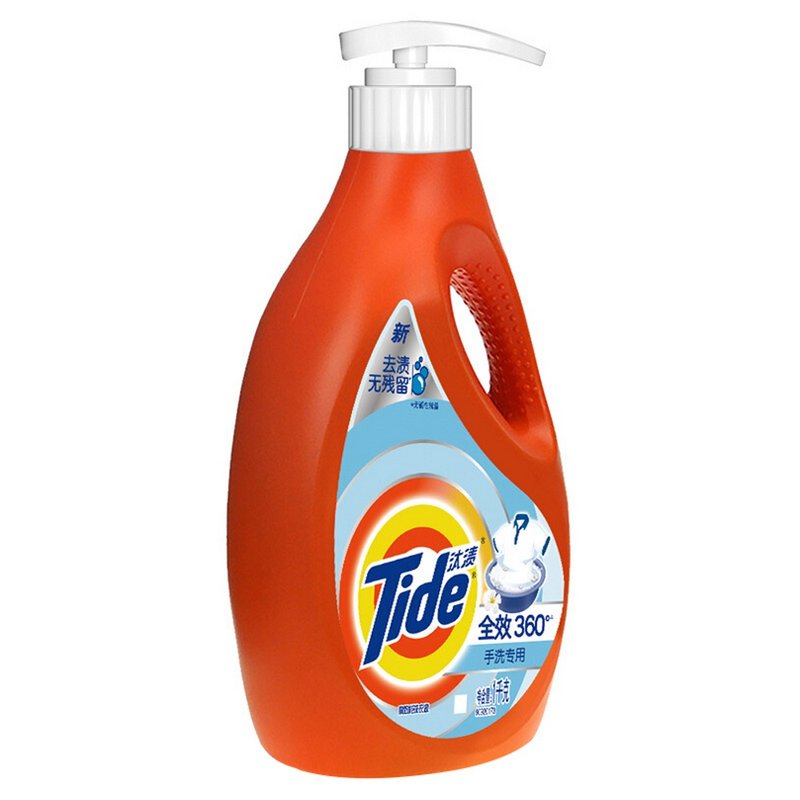 国美自营汰渍全效360手洗专用洗衣液瓶装1kg