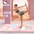 HelloKitty凯蒂猫瑜伽垫女生健身垫防滑环保跳绳垫儿童跳舞专用垫(【正版授权】粉蓝-68cm【赠网包+绑带】 6mm(初学者))第3张高清大图