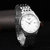 天梭(TISSOT)瑞士手表 俊雅经典系列商务休闲白盘银壳全钢带石英男士腕表T063.610.11.037.00(白盘银钢带)第3张高清大图