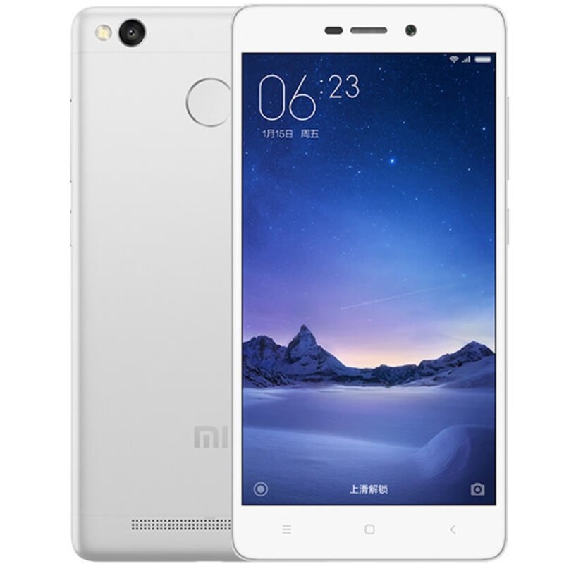 小米红米3高配全网通版经典银白移动联通电信4g手机双卡双待